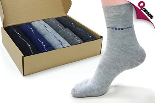 From QR49, Keep Your Feet Clean & Comfy with a Set of 10 Pairs of Men’s Socks! (Up to QR198 Value)